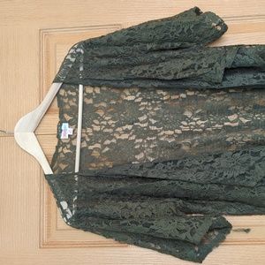 LuLaRoe lace kimono